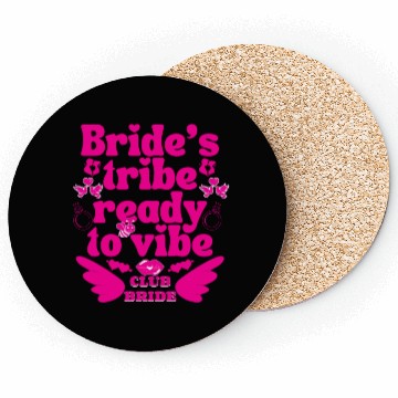 Discover Bride to Be Wedding Bridal Bachelorette Coasters
