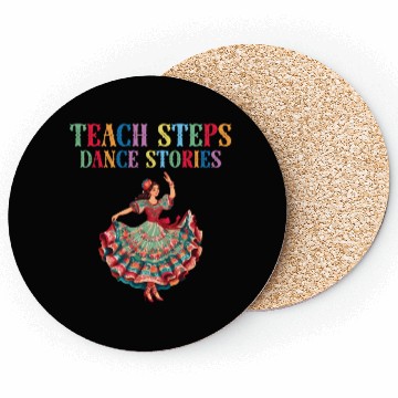 Discover Folklorico Teacher Mexican Dance Ballet Coasters