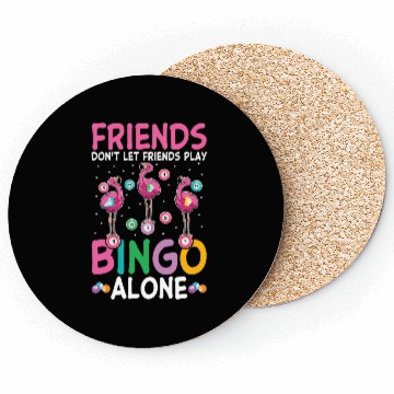 Discover Bingo Friends Flamingos Coasters