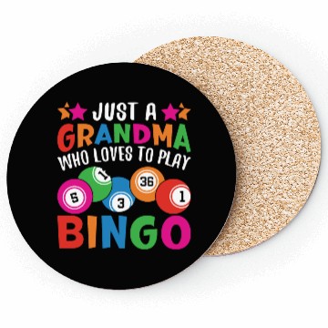 Discover Bingo Grandma Coasters