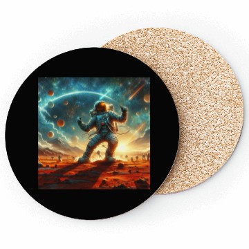 Discover ‘Solo Astronaut Dance Party’ Coasters