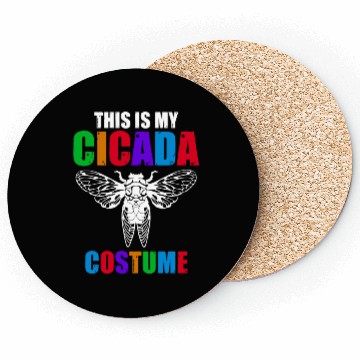 Discover This Is My Cicada Costume, Cicada Invasion 2024 Coasters