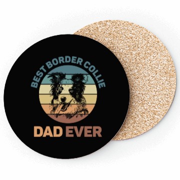 Discover Unique Border Collie Design For Dog Lovers Coasters