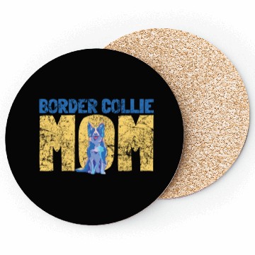 Discover Unique Border Collie Design For Dog Enthusiasts Coasters