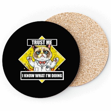 Discover Funny cat Coasters
