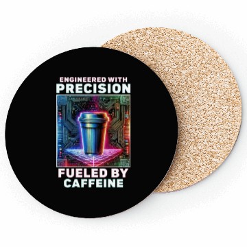 Discover Robotics Engineer Fueled By Caffeine Coasters