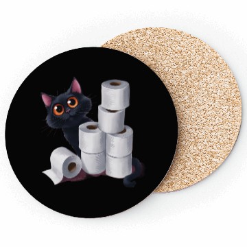 Discover cute cat ,Embrace this lightweight and unique Coasters