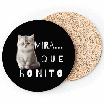 Discover Look how nice kitten Coasters