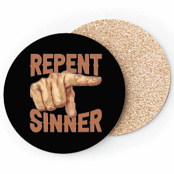 Discover Repent Sinner 29 Coasters
