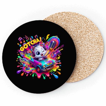 Discover Galactic Vibes: Plosion of Splashes - GoTcha! Coasters