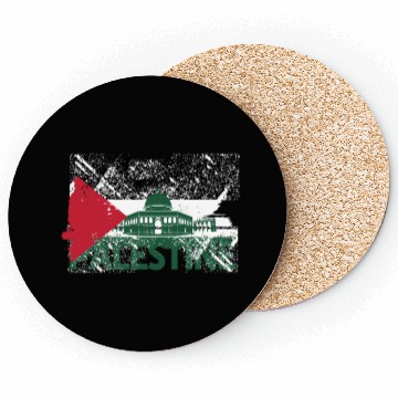 Discover free palestine Coasters