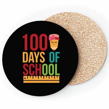 Discover 100 days of school 01 Coasters