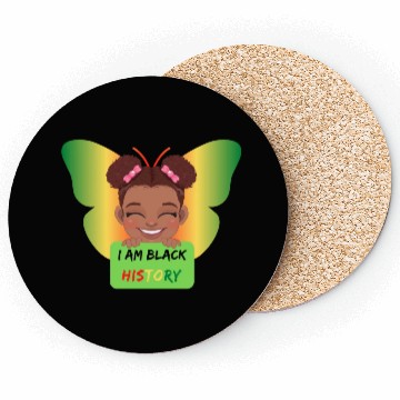 Discover I Am Black history Coasters