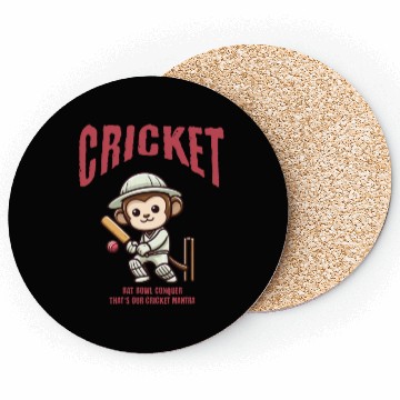 Discover Cricket Monkey Coasters