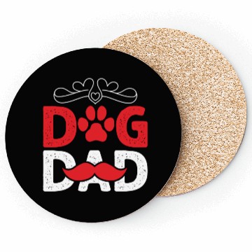 Discover DOG DAD Coasters