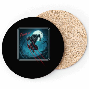 Discover Werewolf Scratch Coasters