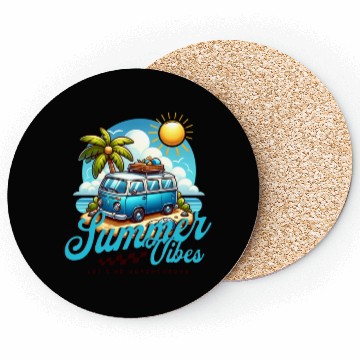 Discover Summer Vibes Coasters