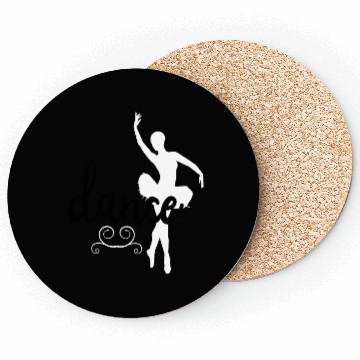 Discover Elegant Ballet Dancer Graceful Moves Coasters