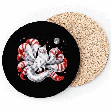 Discover Japanese Kitsune Fox Coasters