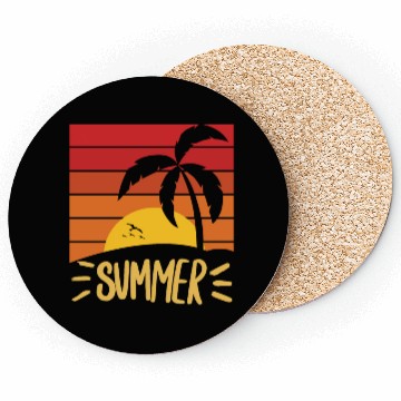 Discover Summer Sunset Coasters