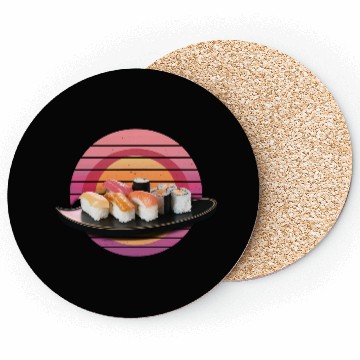 Discover Retro sushi Coasters