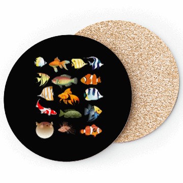 Discover Fish Lover Gift,Gift For Fish Lover Coasters