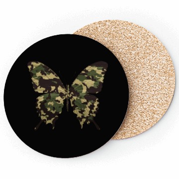 Discover Natural Camouflage Butterfly Coasters