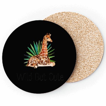 Discover Wild but cute giraffe Coasters