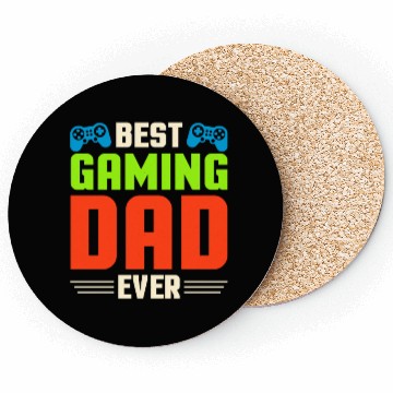 Discover Best Gaming Dad Ever Coasters