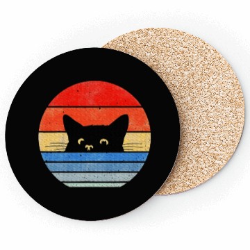 Discover Cat Lover Cat Owner Cute Cat Coasters