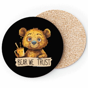 Discover In Bear We Trust Honey vs Hot Chocolate Coasters
