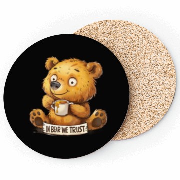 Discover In Bear We Trust Honey vs Coffee Coasters