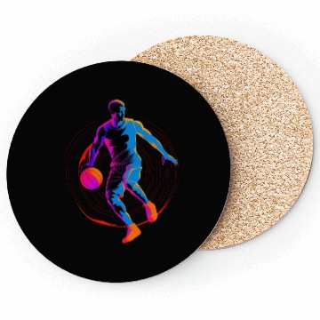 Discover Basketball Player Artwork Coasters