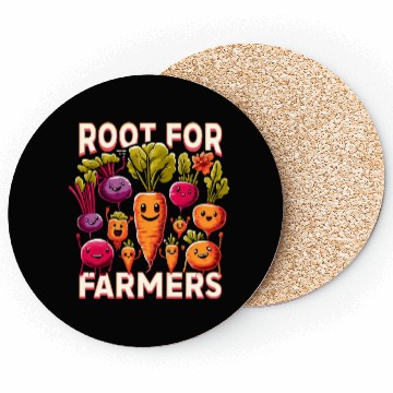 Discover Farmers Market Farmer Agriculture Farming Food Coasters