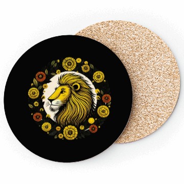 Discover Marigold Leo Lion Coasters
