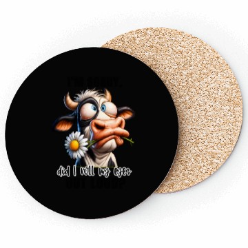 Discover Cow Lover Addict out loud Coasters