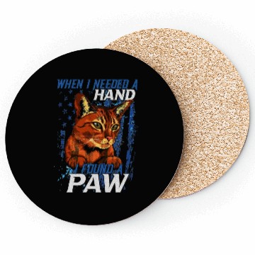 Discover Abyssinian Cat Lover When I Needed A Hand Coasters
