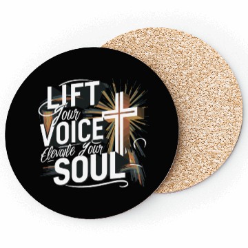 Discover Prayer Songs Jesus Christ Religious Music Praise Coasters
