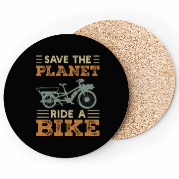 Discover Save The Planet Cargo Bicycle Cargobike Coasters