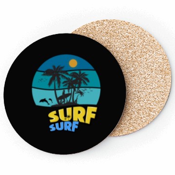 Discover Summer Surf, Surfing , Beach vibes, Summer Coasters