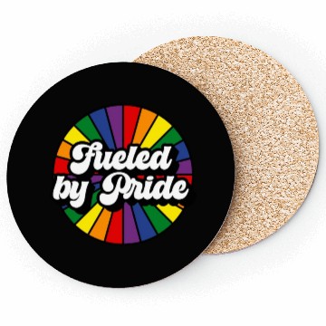 Discover Fueled by Pride Rainbow Coasters
