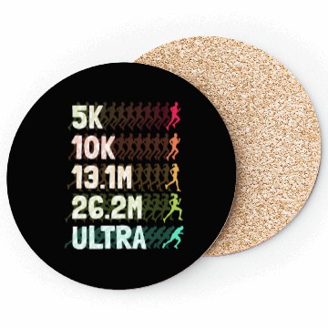 Discover Ultramarathon Marathon Runner Running Coasters