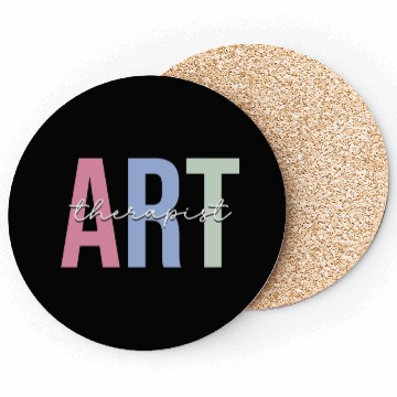 Discover Art Therapy Art Teacher Coasters