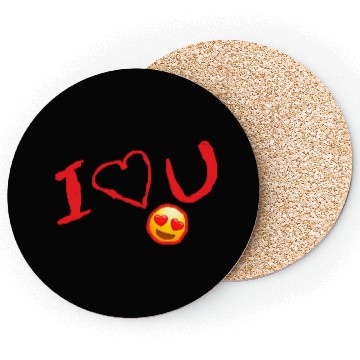 Discover I Love You Coasters