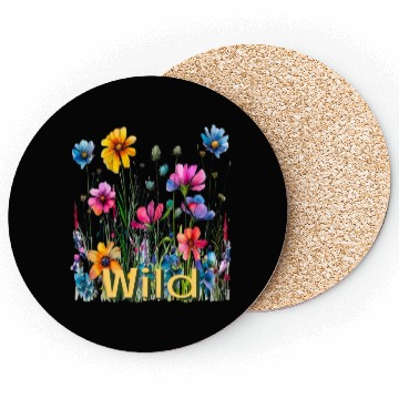 Discover Wild Flowers Coasters