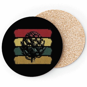 Discover Artichoke Vegetable Lover Vegan Style Coasters