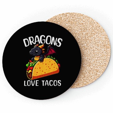 Discover Dragons Love Tacos Dragon Lover Coasters