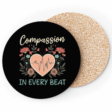 Discover PICU Nurse Compassion in Every Beat Coasters