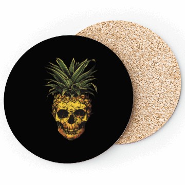 Discover Pinaple Skull Coasters