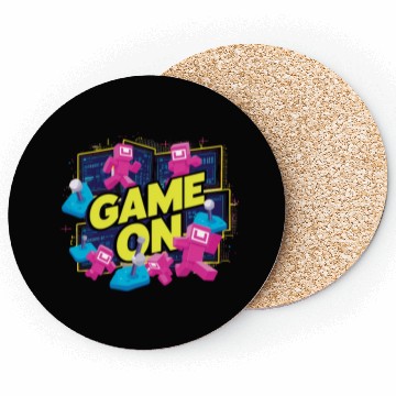 Discover Retro Game On Design Coasters